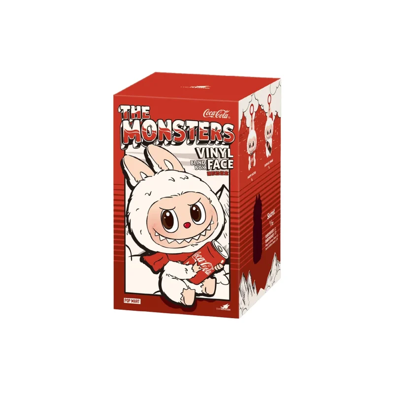 POP MART THE MONSTERS LABUBU COCA-COLA Series Vinyl Face (Single Blind Box)